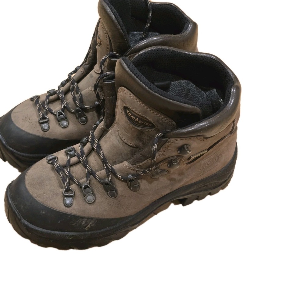 Zamberlan Civetta GTX Hiking Boots Sizw 7W Vibram Sole Made In Italy